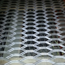 Expanded metal grating